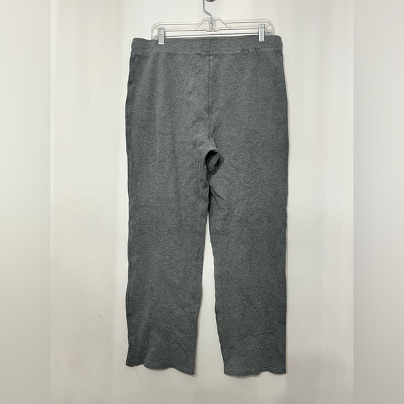 L.L. Bean Waffle Thermal Pajama Lounge Pants 100% Cotton Gray Men’s Large - Picture 2 of 9